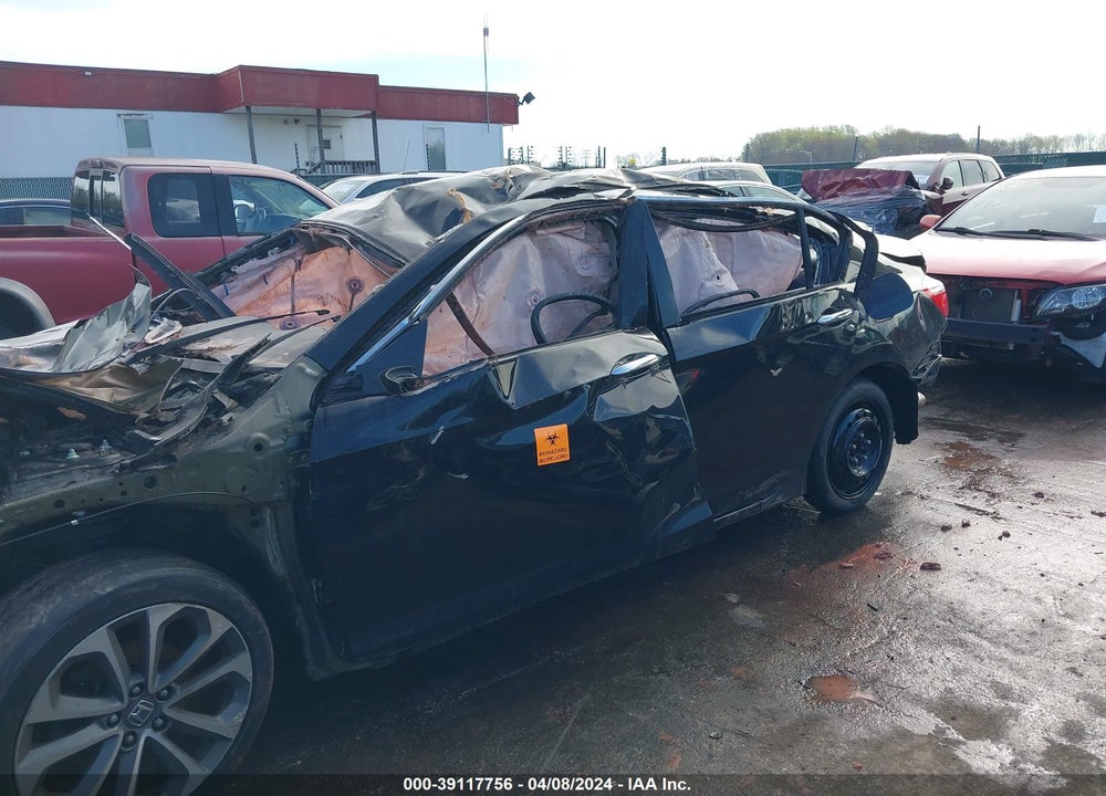 2014 HONDA ACCORD VIN: 1HGCR2F52EA237240