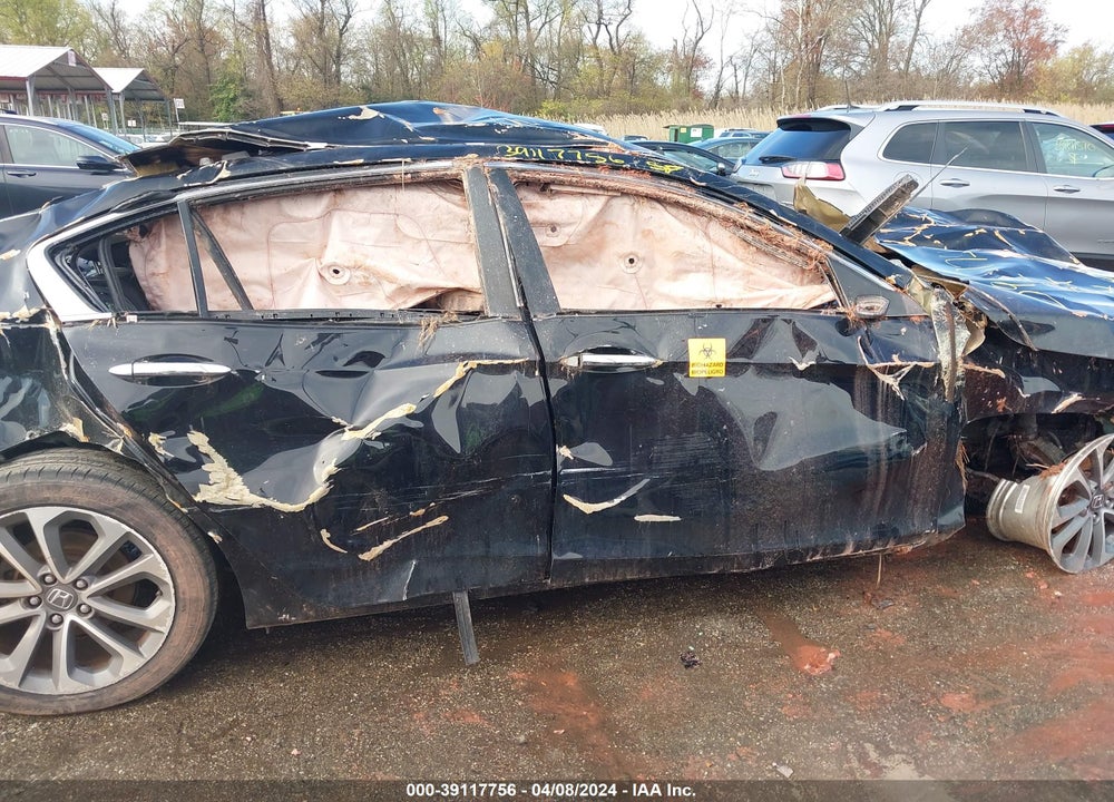 2014 HONDA ACCORD VIN: 1HGCR2F52EA237240