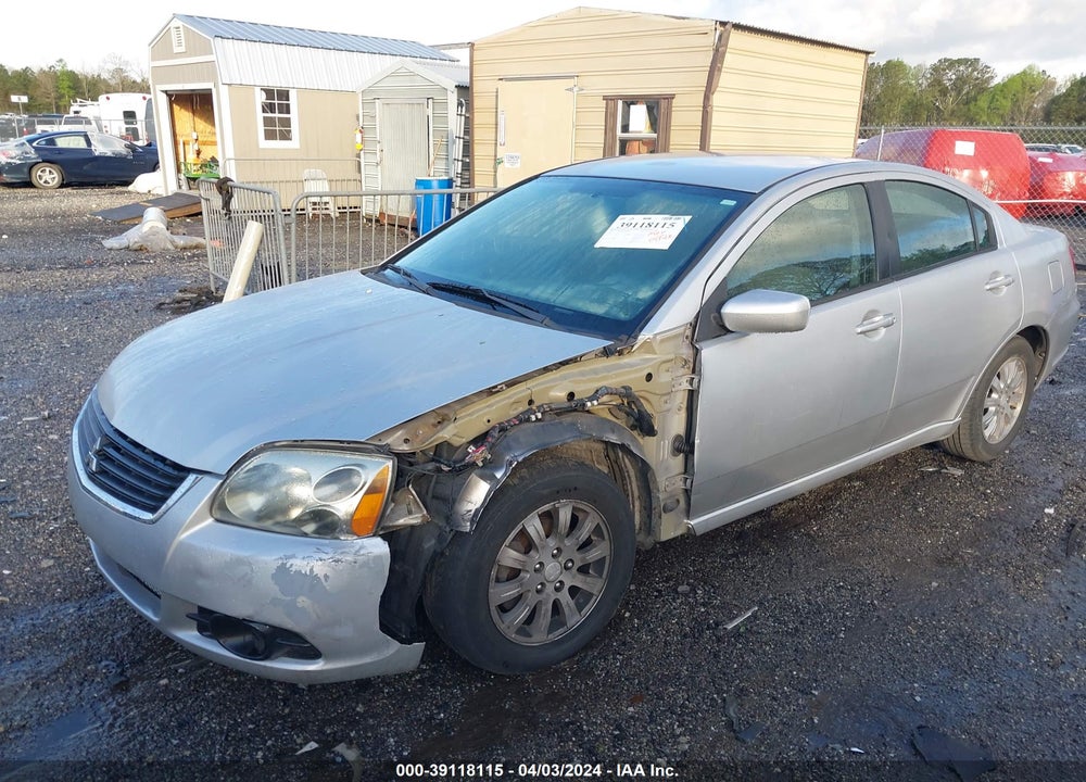 2009 MITSUBISHI GALANT ES/SPORT EDITION VIN: 4A3AB36F39E028464