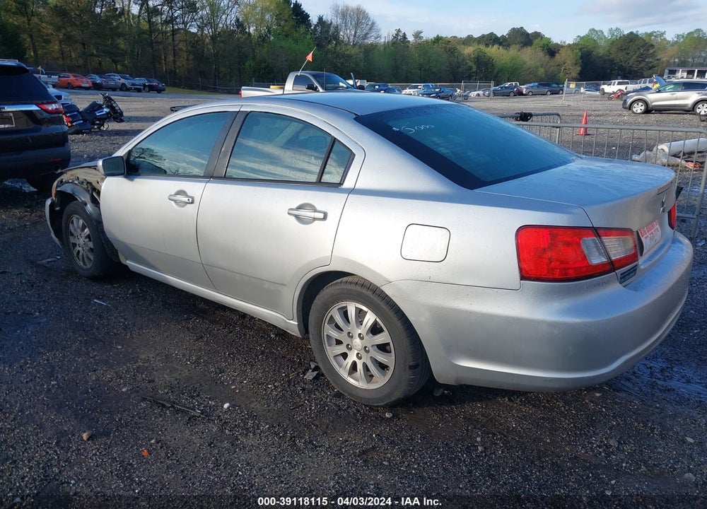 2009 MITSUBISHI GALANT ES/SPORT EDITION VIN: 4A3AB36F39E028464