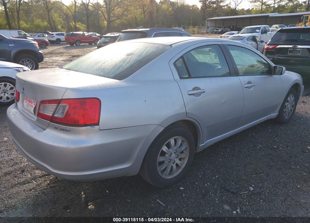 2009 MITSUBISHI GALANT ES/SPORT EDITION VIN: 4A3AB36F39E028464