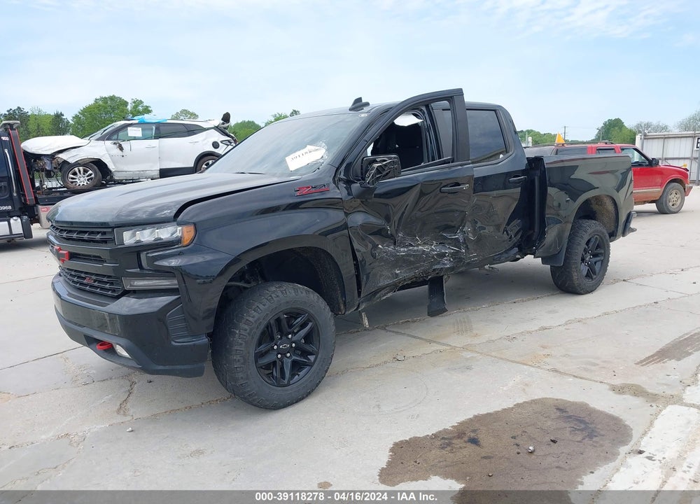 2020 CHEVROLET SILVERADO 1500 4WD SHORT BED LT TRAIL BOSS VIN: 1GCPYFED9LZ234823