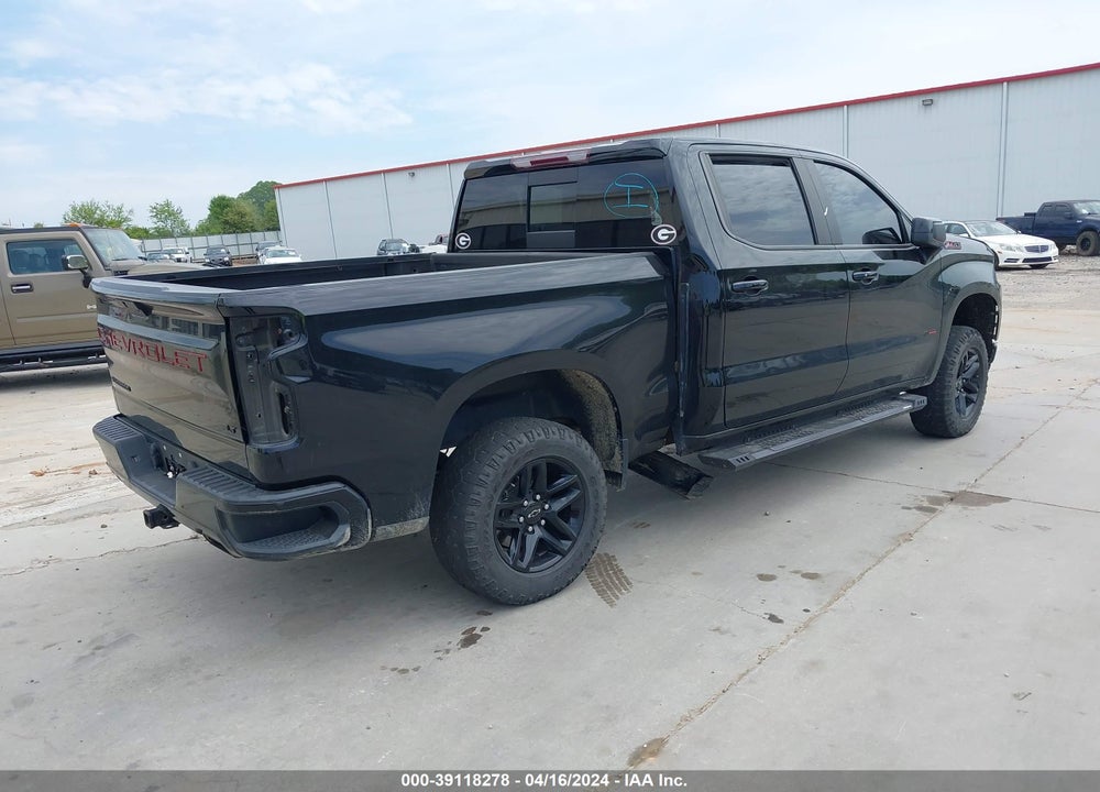 2020 CHEVROLET SILVERADO 1500 4WD SHORT BED LT TRAIL BOSS VIN: 1GCPYFED9LZ234823