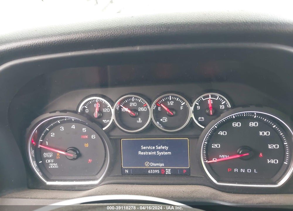 2020 CHEVROLET SILVERADO 1500 4WD SHORT BED LT TRAIL BOSS VIN: 1GCPYFED9LZ234823