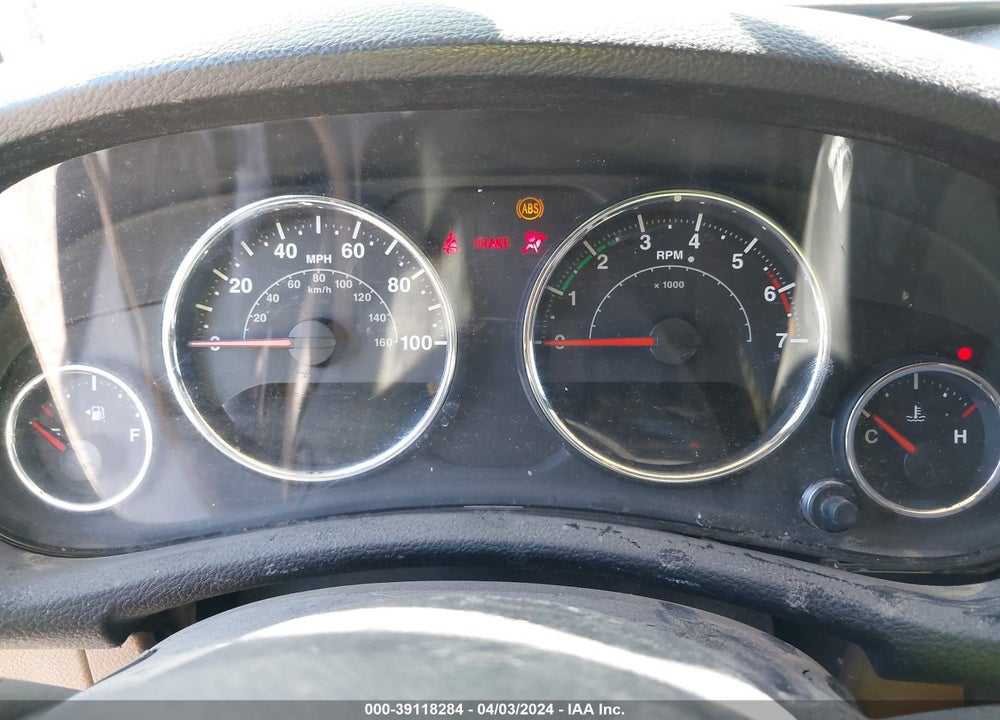 2011 JEEP WRANGLER UNLIMITED VIN: 1J4HA5H11BL600662