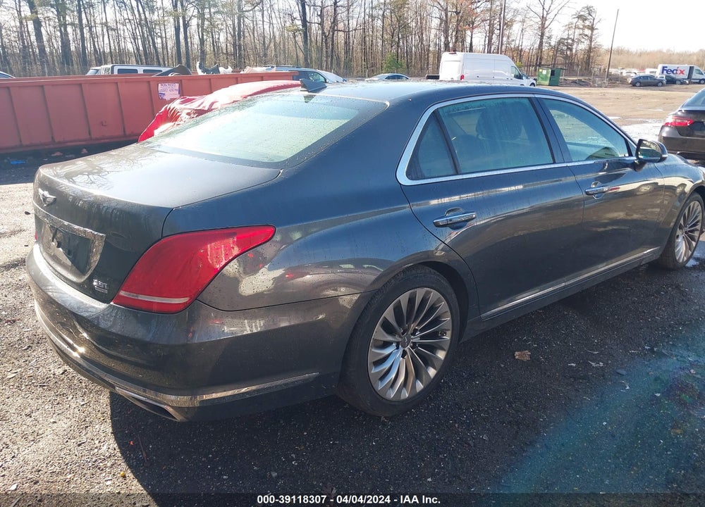 2018 GENESIS G90 3.3T PREMIUM VIN: KMHG34JA9JU040121