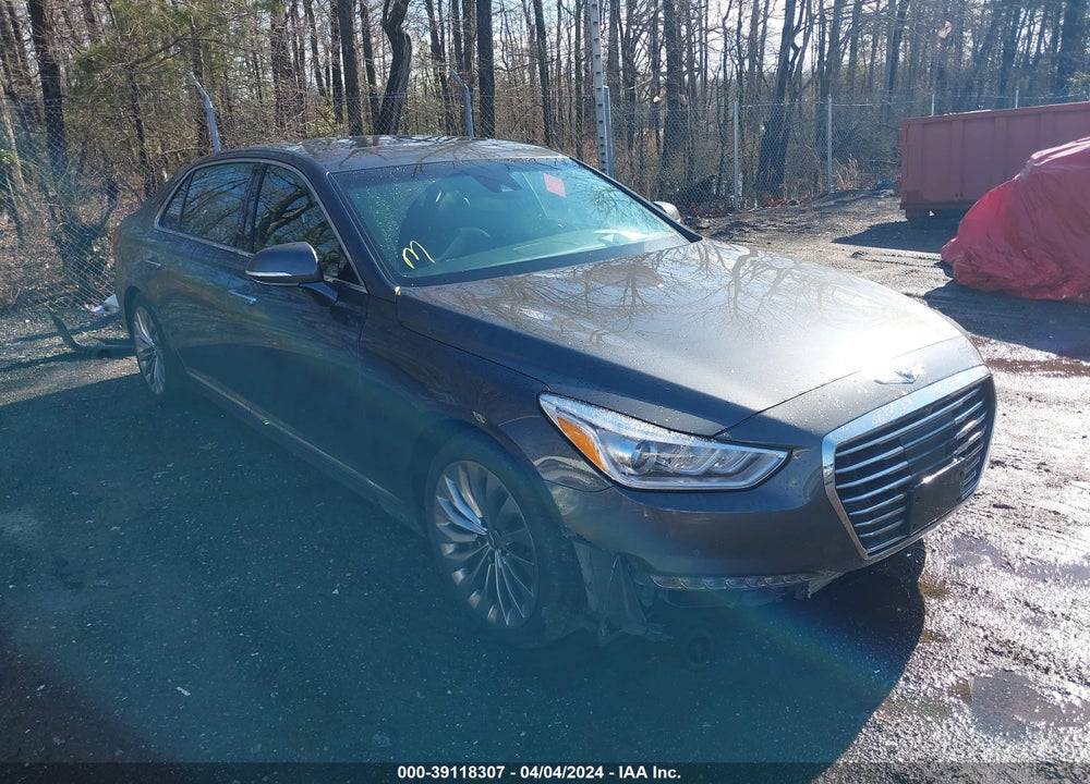 2018 GENESIS G90 3.3T PREMIUM VIN: KMHG34JA9JU040121