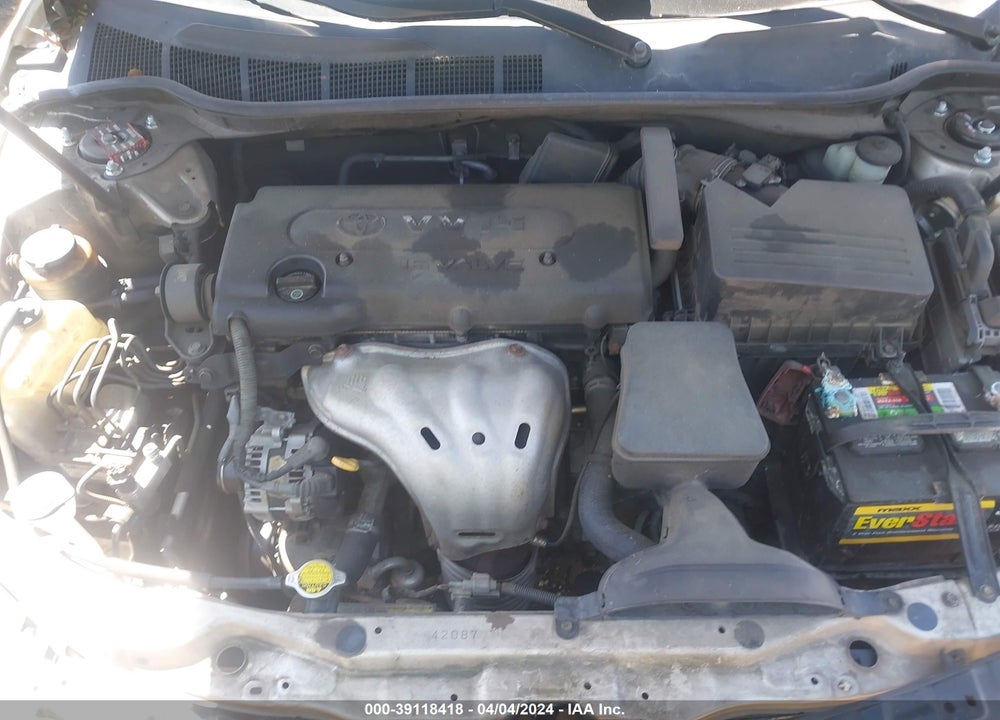 2008 TOYOTA CAMRY LE VIN: 4T1BE46K68U259246