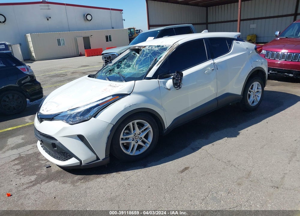 2021 TOYOTA C-HR LE VIN: JTNKHMBX0M1095156