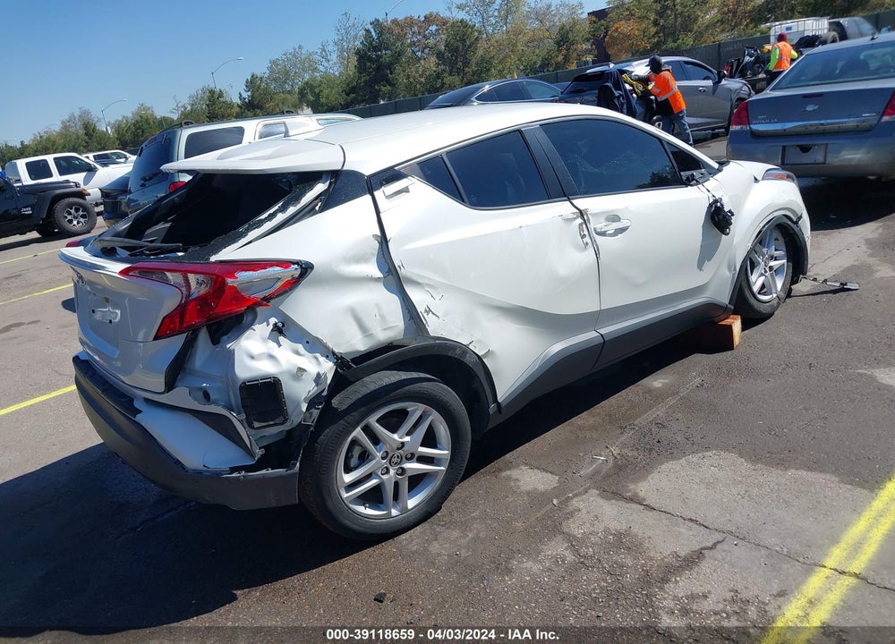2021 TOYOTA C-HR LE VIN: JTNKHMBX0M1095156