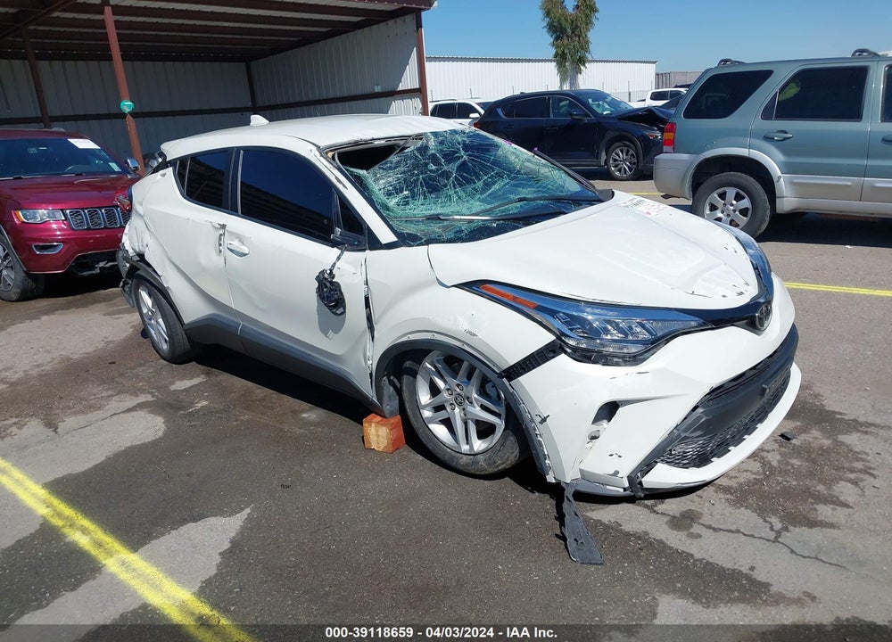 2021 TOYOTA C-HR LE VIN: JTNKHMBX0M1095156
