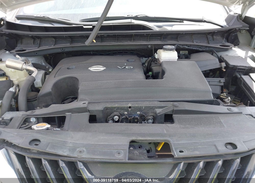 2018 NISSAN MURANO S VIN: 5N1AZ2MG3JN188610