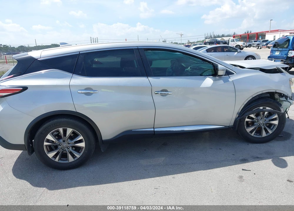 2018 NISSAN MURANO S VIN: 5N1AZ2MG3JN188610