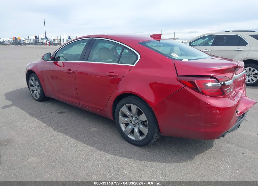2015 BUICK REGAL TURBO VIN: 2G4GK5EX1F9276581