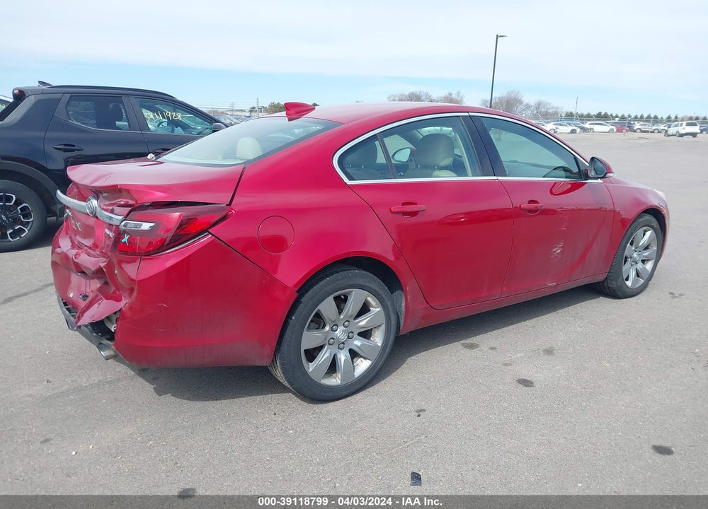 2015 BUICK REGAL TURBO VIN: 2G4GK5EX1F9276581