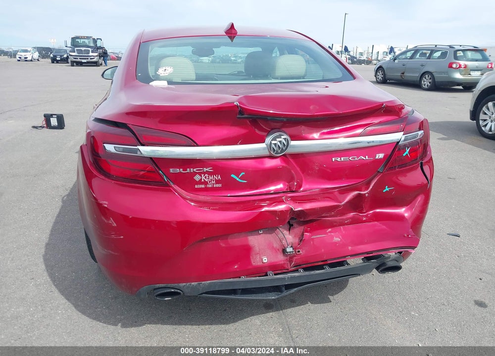 2015 BUICK REGAL TURBO VIN: 2G4GK5EX1F9276581