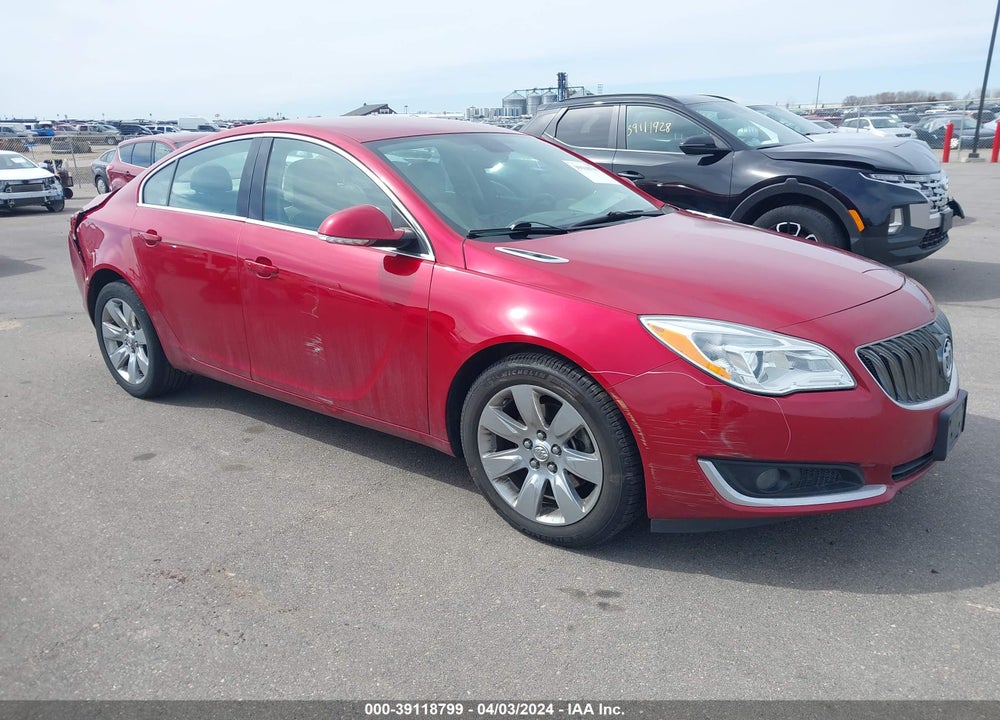 2015 BUICK REGAL TURBO VIN: 2G4GK5EX1F9276581