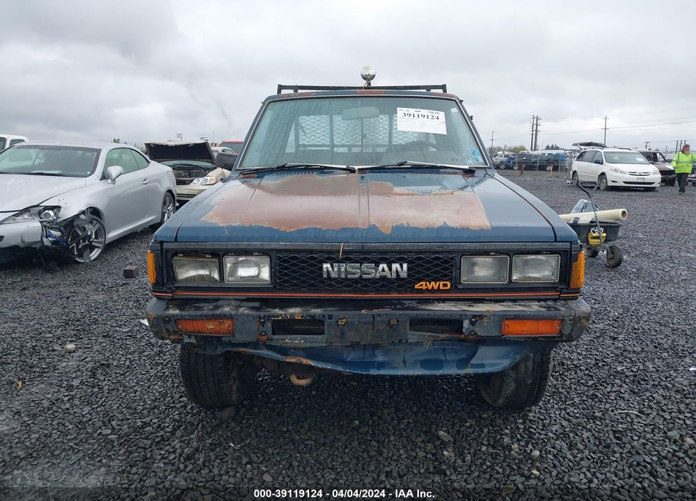 1984 DATSUN 720 KING CAB 4X4 VIN: JN6ND06YXEW018532