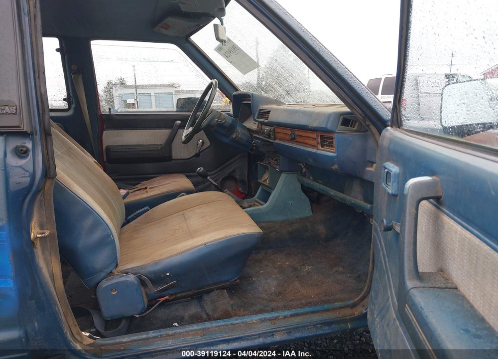 1984 DATSUN 720 KING CAB 4X4 VIN: JN6ND06YXEW018532