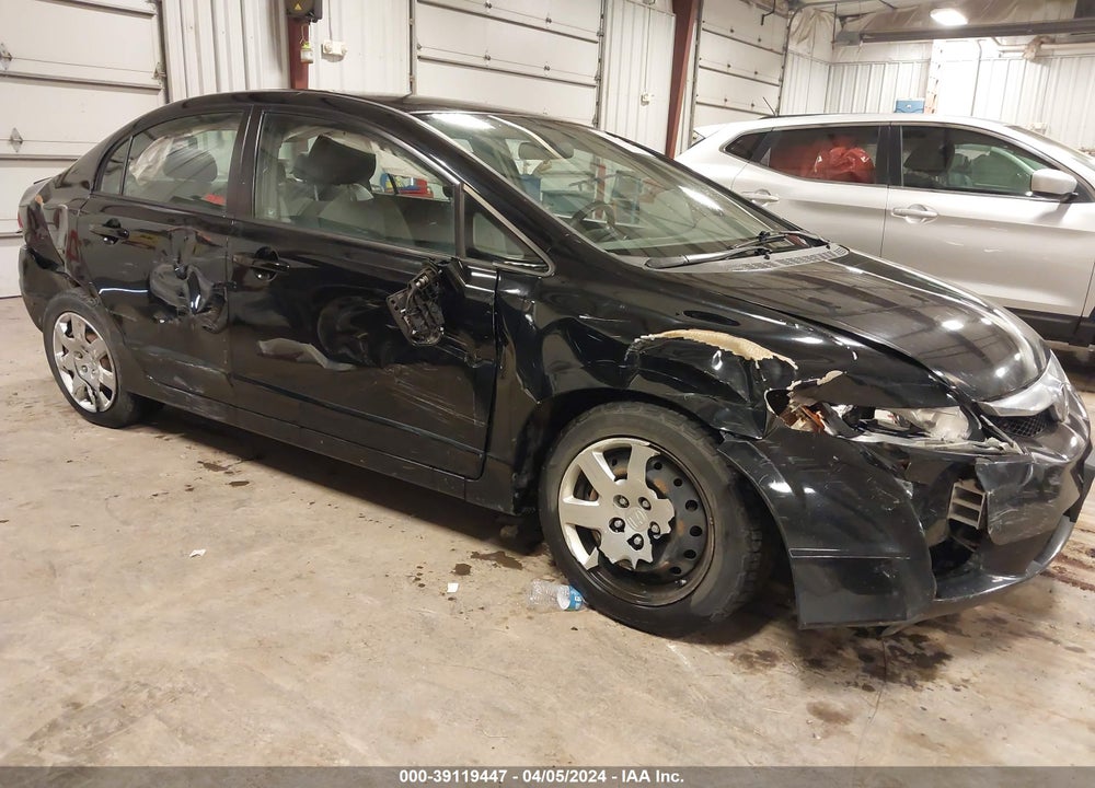 2010 HONDA CIVIC LX VIN: 2HGFA1F52AH320628