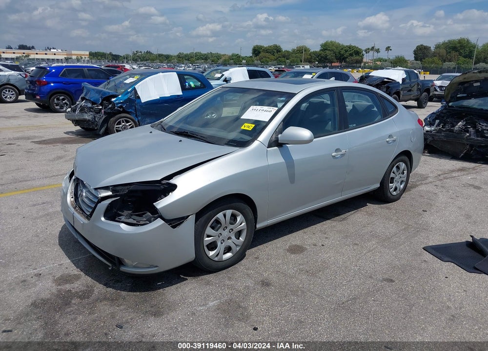 2010 HYUNDAI ELANTRA GLS VIN: KMHDU4AD0AU050613