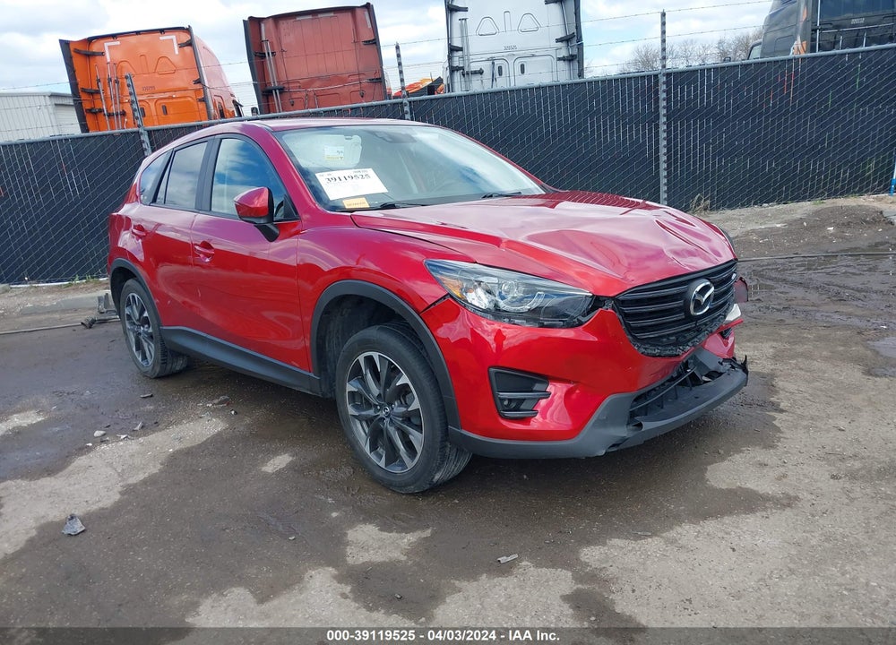 2016 MAZDA CX-5 GRAND TOURING VIN: JM3KE4DY3G0734876
