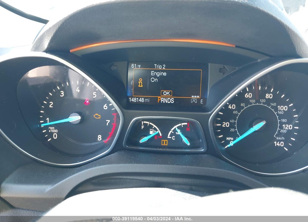 2017 FORD ESCAPE SE VIN: 1FMCU9GDXHUD84996