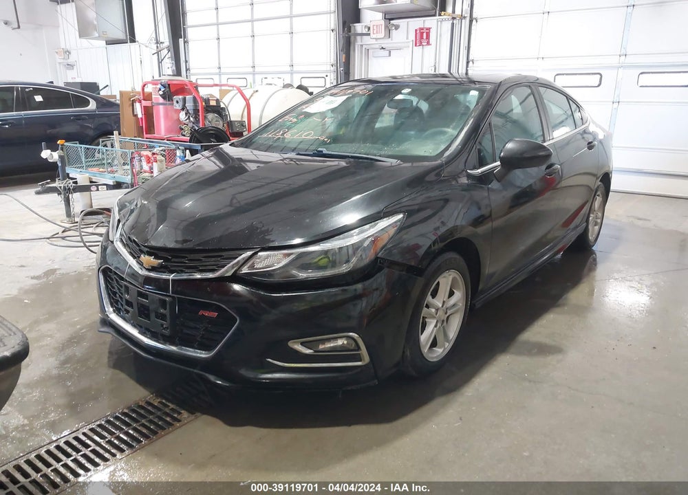 2018 CHEVROLET CRUZE LT AUTO VIN: 1G1BE5SM4J7177286