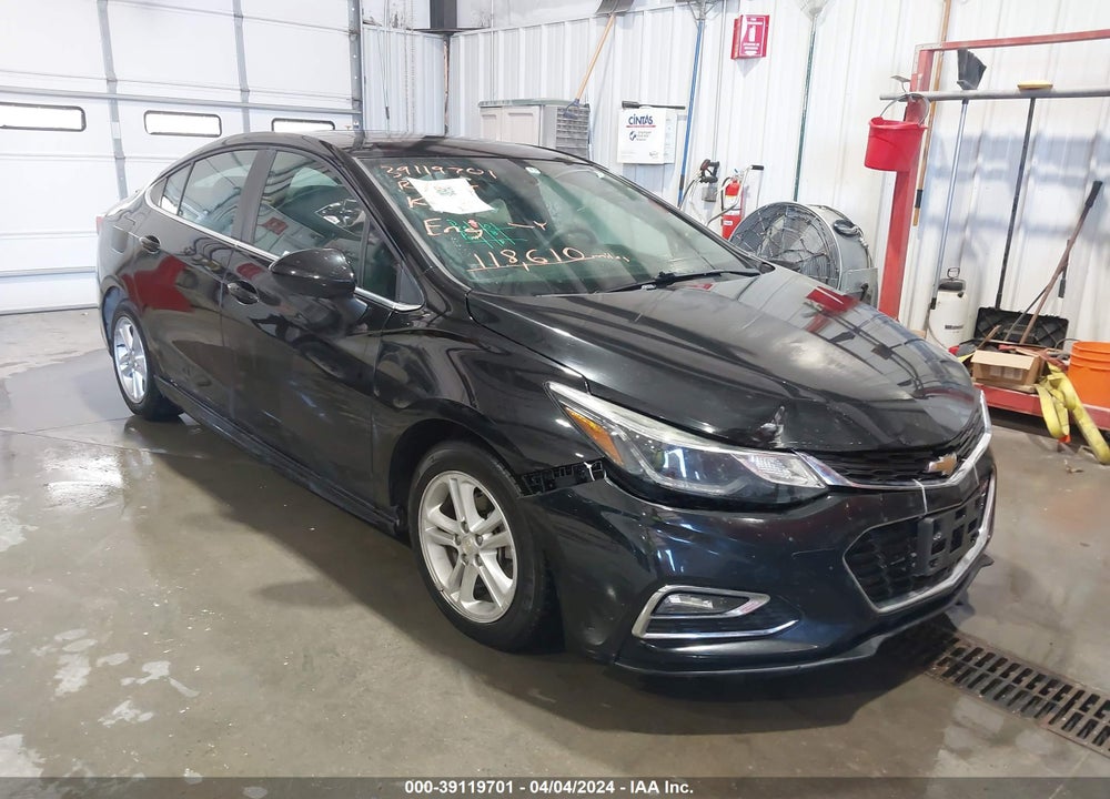 2018 CHEVROLET CRUZE LT AUTO VIN: 1G1BE5SM4J7177286