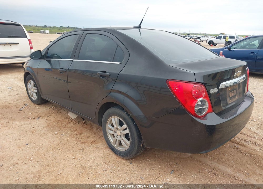 2014 CHEVROLET SONIC LT AUTO VIN: 1G1JC5SH8E4235783