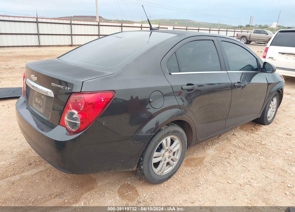 2014 CHEVROLET SONIC LT AUTO VIN: 1G1JC5SH8E4235783