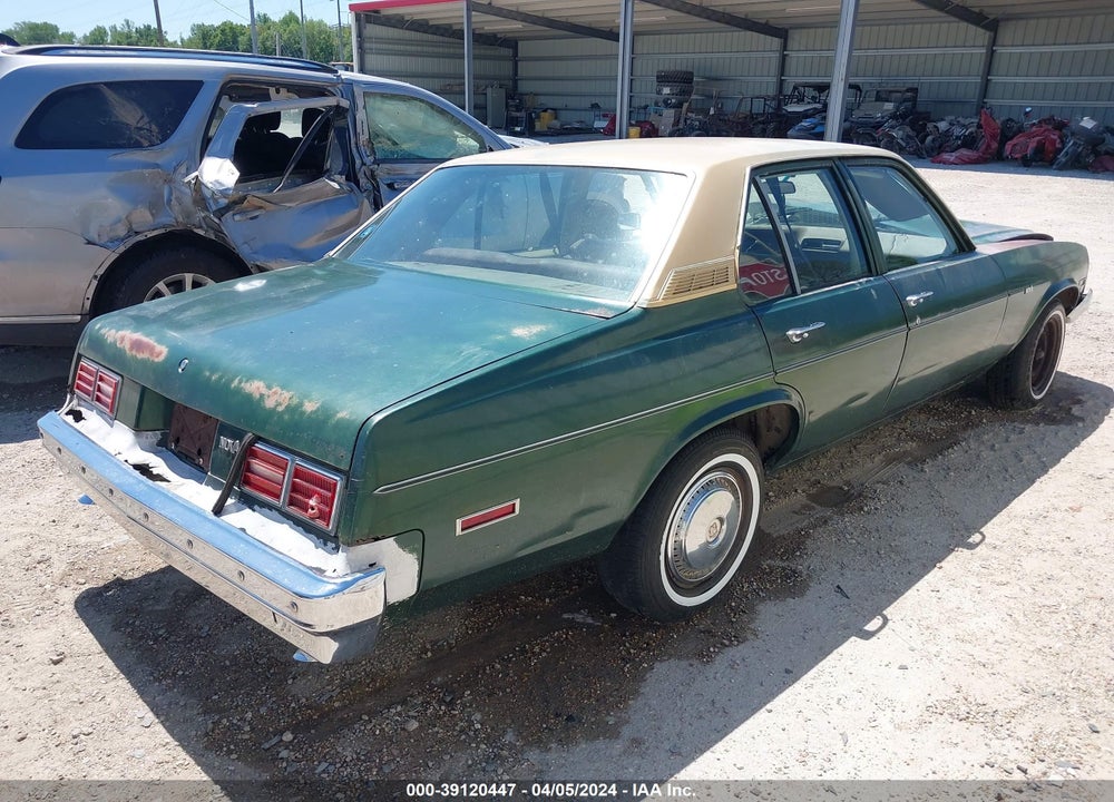 1976 CHEVROLET NOVA VIN: 1X69Q6K115724
