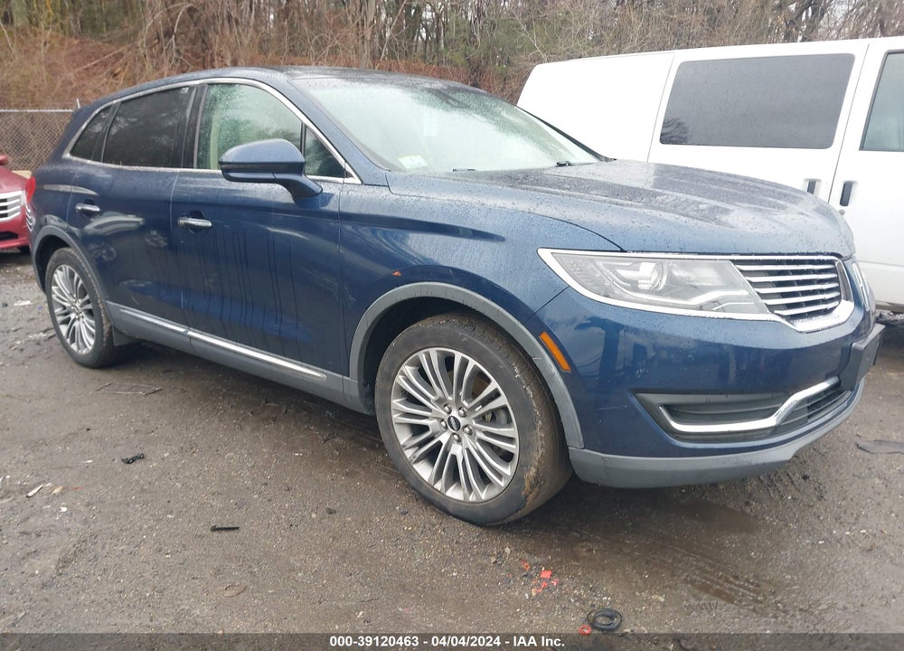2017 LINCOLN MKX RESERVE VIN: 2LMPJ8LR5HBL40470