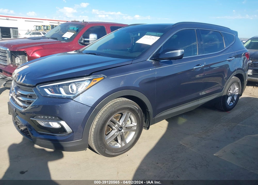 2017 HYUNDAI SANTA FE SPORT 2.4L VIN: 5XYZU3LB2HG452242