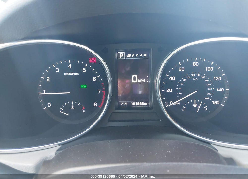 2017 HYUNDAI SANTA FE SPORT 2.4L VIN: 5XYZU3LB2HG452242