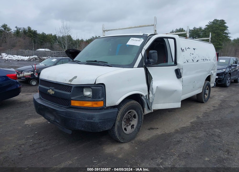 2011 CHEVROLET EXPRESS 2500 WORK VAN VIN: 1GCWGGCA5B1162660