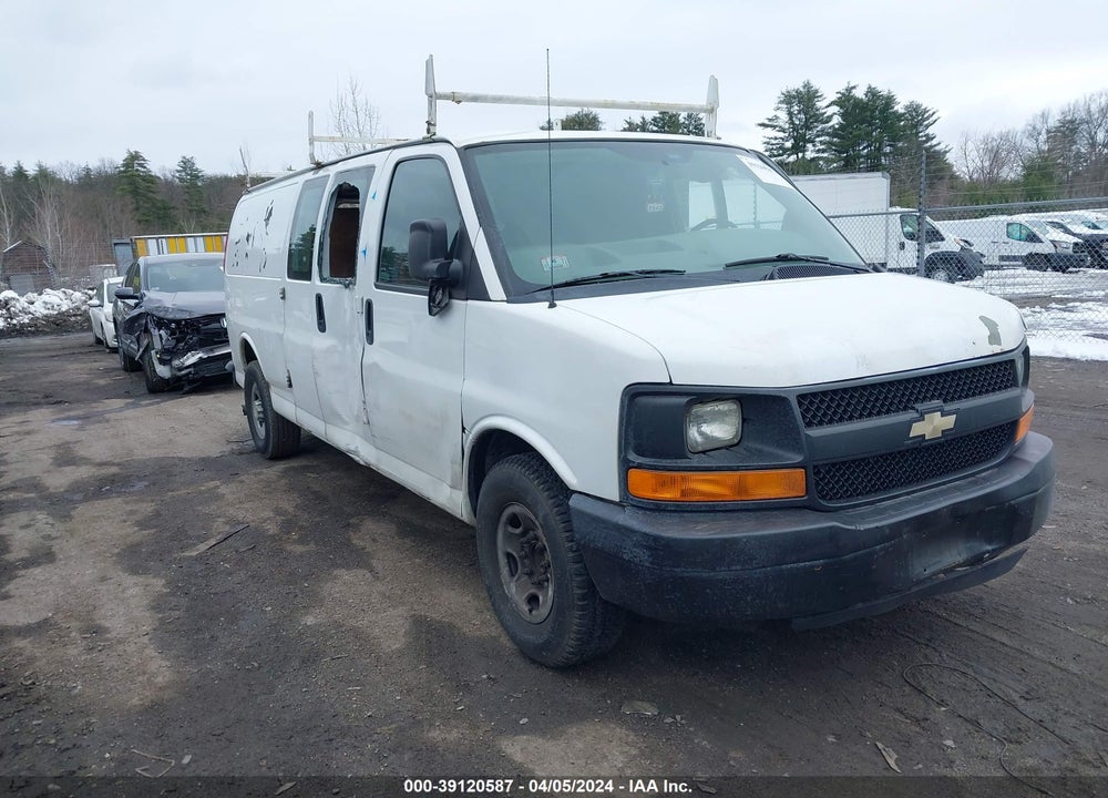 2011 CHEVROLET EXPRESS 2500 WORK VAN VIN: 1GCWGGCA5B1162660