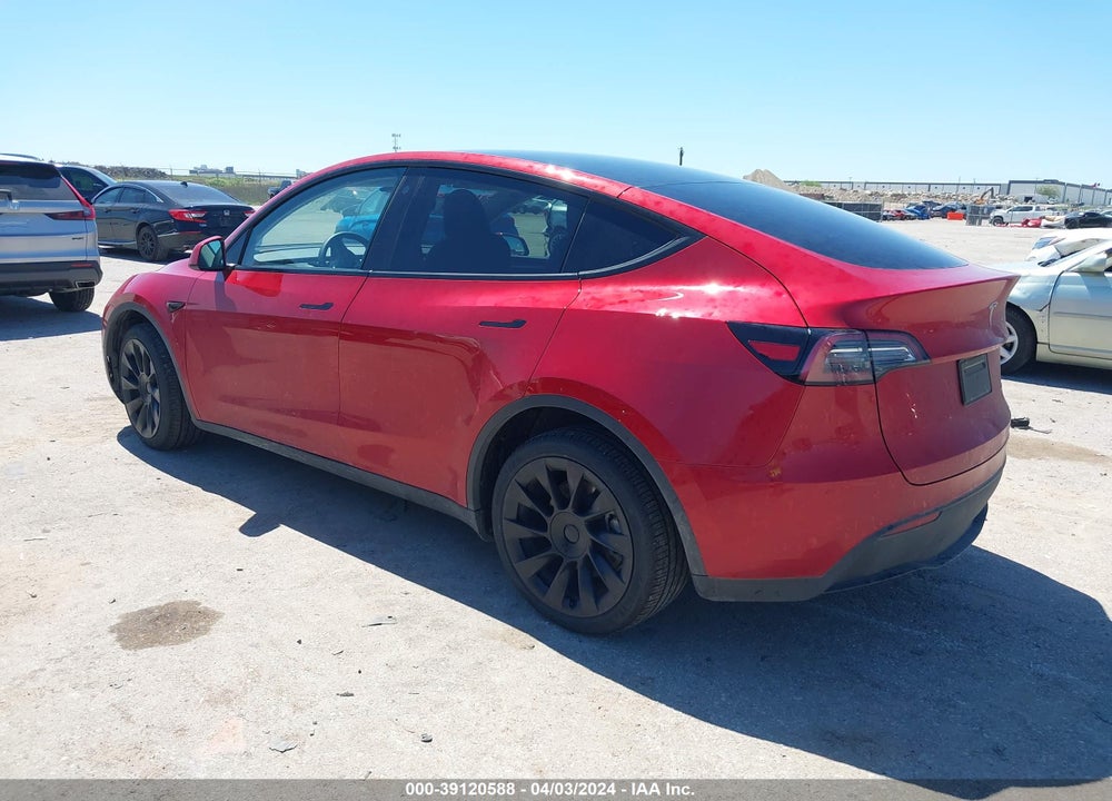 2023 TESLA MODEL Y AWD/LONG RANGE DUAL MOTOR ALL-WHEEL DRIVE VIN: 7SAYGDEEXPA118868