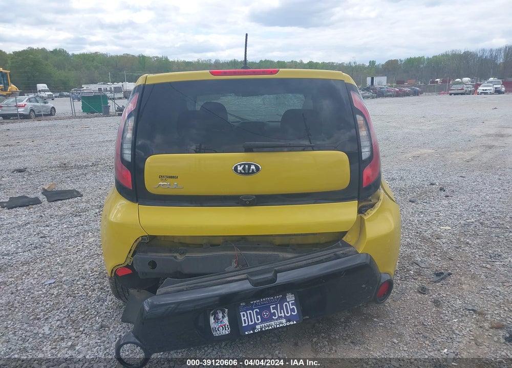 2016 KIA SOUL VIN: KNDJP3A56G7301613