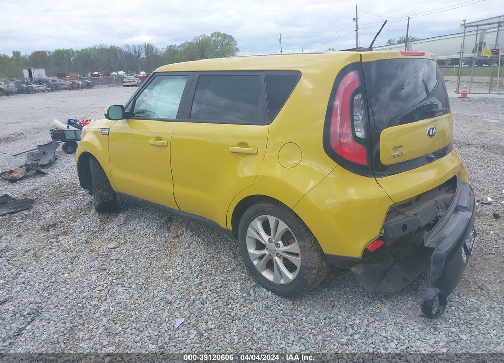 2016 KIA SOUL VIN: KNDJP3A56G7301613