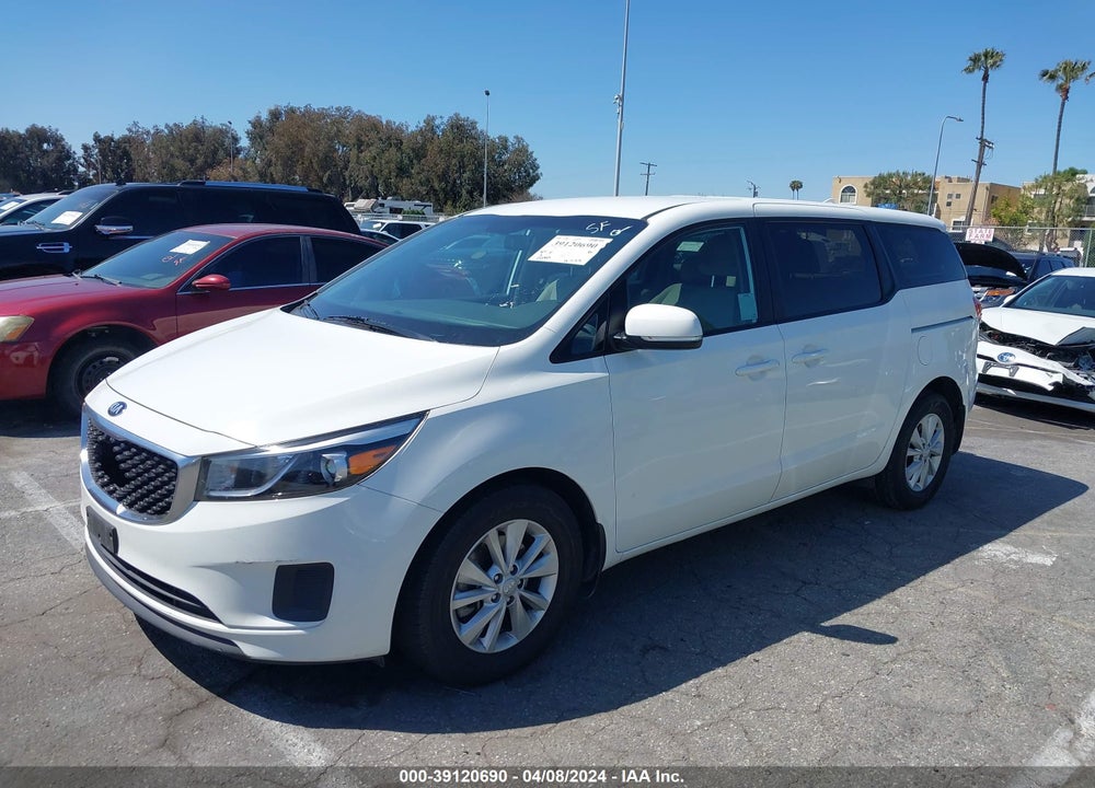 2018 KIA SEDONA L VIN: KNDMA5C12J6374320