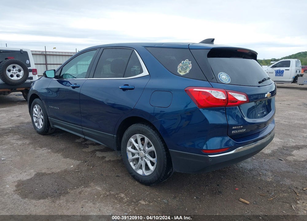 2020 CHEVROLET EQUINOX FWD LT 1.5L TURBO VIN: 3GNAXKEVXLL329125
