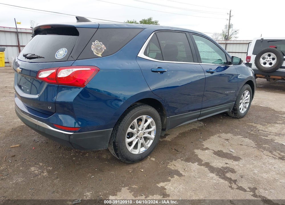 2020 CHEVROLET EQUINOX FWD LT 1.5L TURBO VIN: 3GNAXKEVXLL329125
