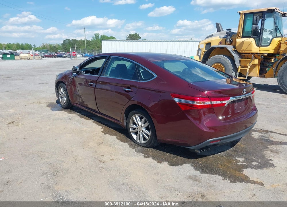 2013 TOYOTA AVALON XLE VIN: 4T1BK1EB7DU033963