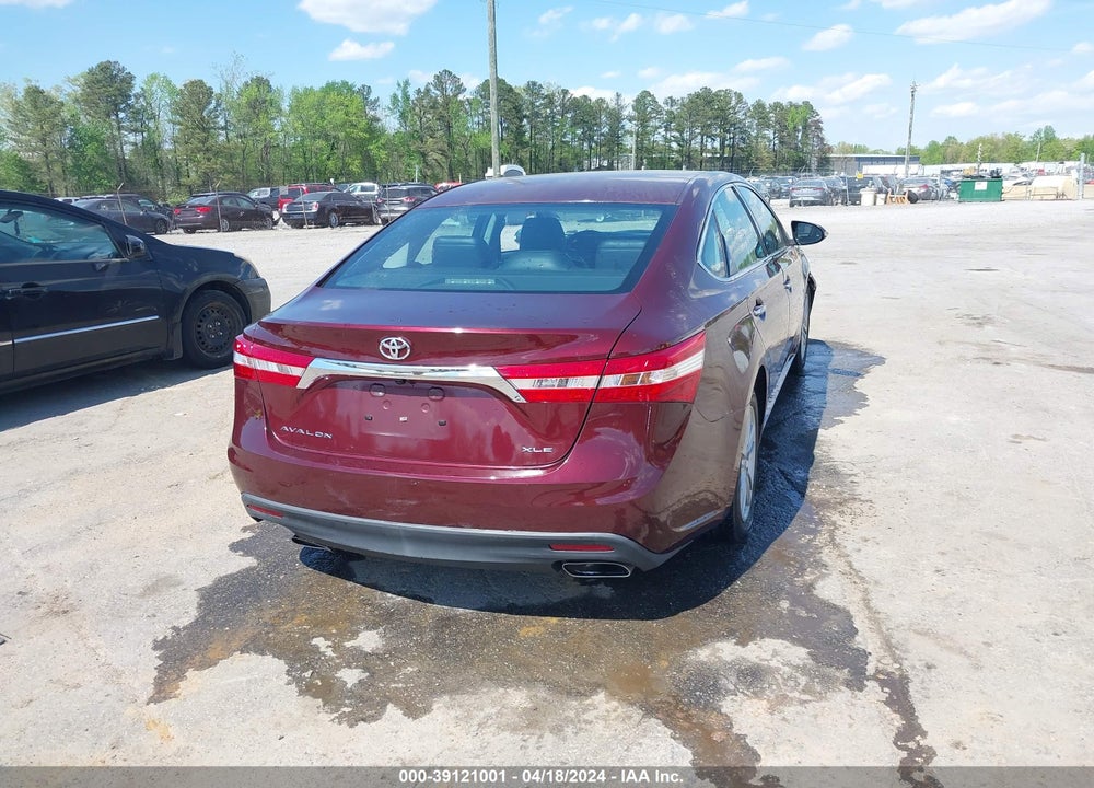 2013 TOYOTA AVALON XLE VIN: 4T1BK1EB7DU033963