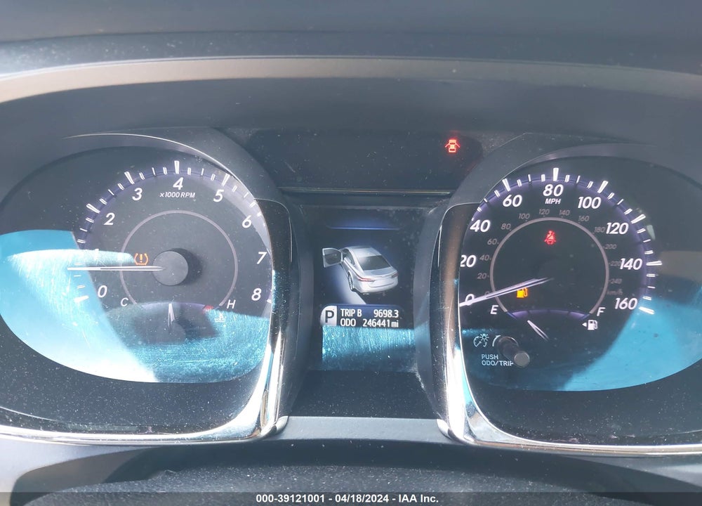 2013 TOYOTA AVALON XLE VIN: 4T1BK1EB7DU033963