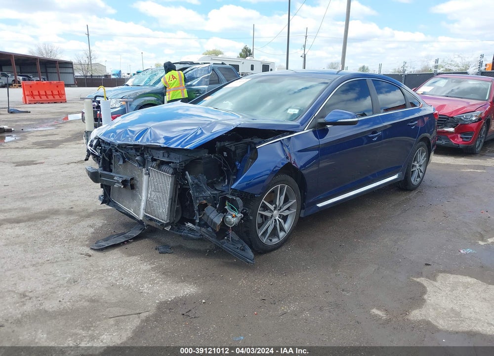 2017 HYUNDAI SONATA SPORT 2.0T VIN: 5NPE34AB2HH534765