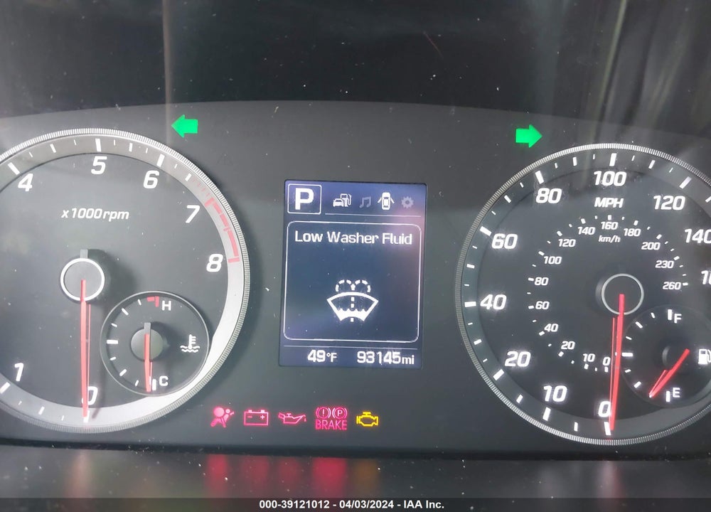 2017 HYUNDAI SONATA SPORT 2.0T VIN: 5NPE34AB2HH534765