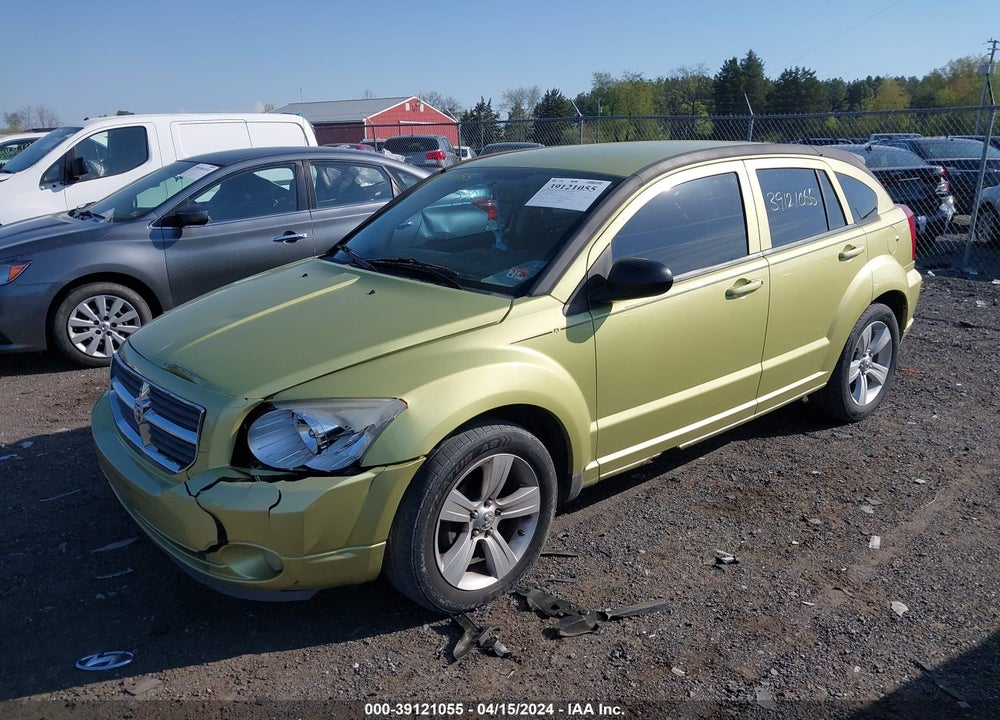 2010 DODGE CALIBER MAINSTREET VIN: 1B3CB3HA0AD569349