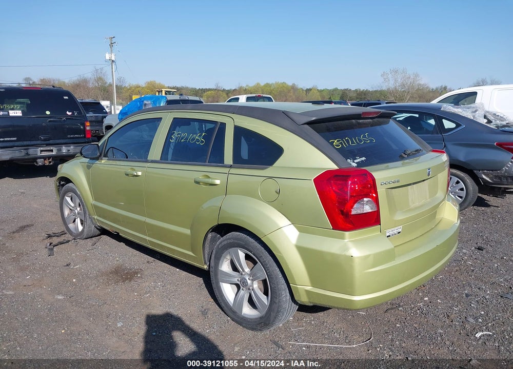 2010 DODGE CALIBER MAINSTREET VIN: 1B3CB3HA0AD569349